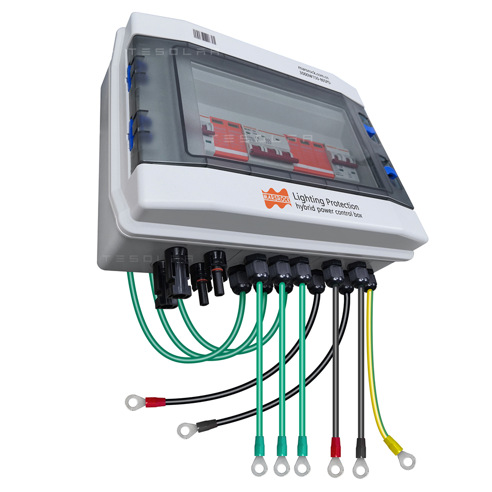 Solar Combiner Box - Beleuchtung Schutz Wind Solar Hybrid Power