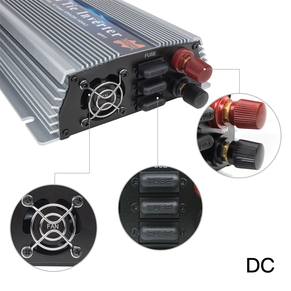 1000-1400W Grid Tie Micro Sola – Grid Tie Micro Inverter Bewertung und Preis