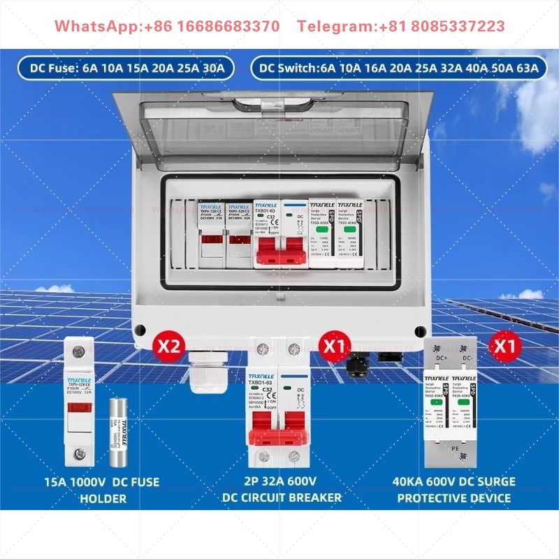 IP65 Outdoor Solar-Combiner-Bo – Solar Combiner Box Bewertung und Preis
