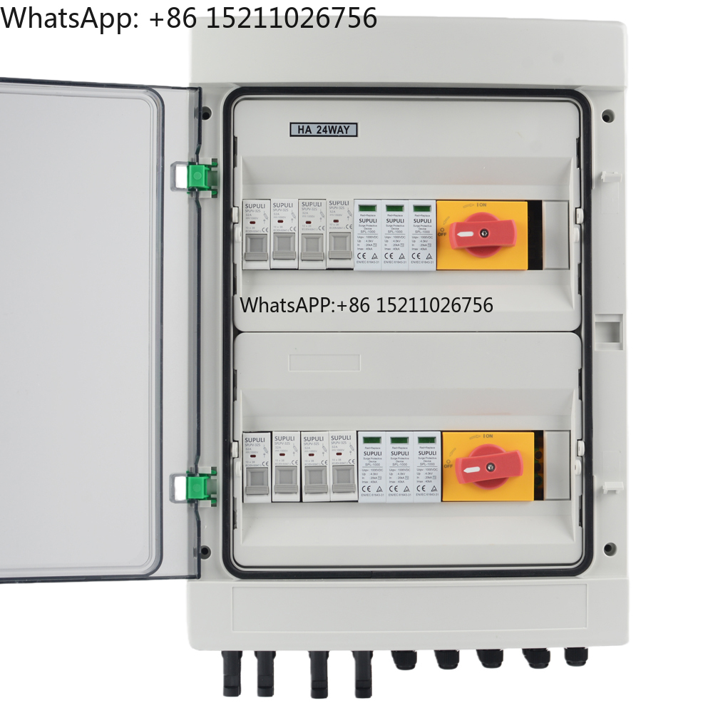 IP65 4 in 2 OUT 4 Strings 25A  – Solar Combiner Box Bewertung und Preis