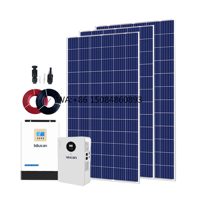 Komplettes Off-Grid-Solarsyste – Off Grid Solar Kit Bewertung und Preis