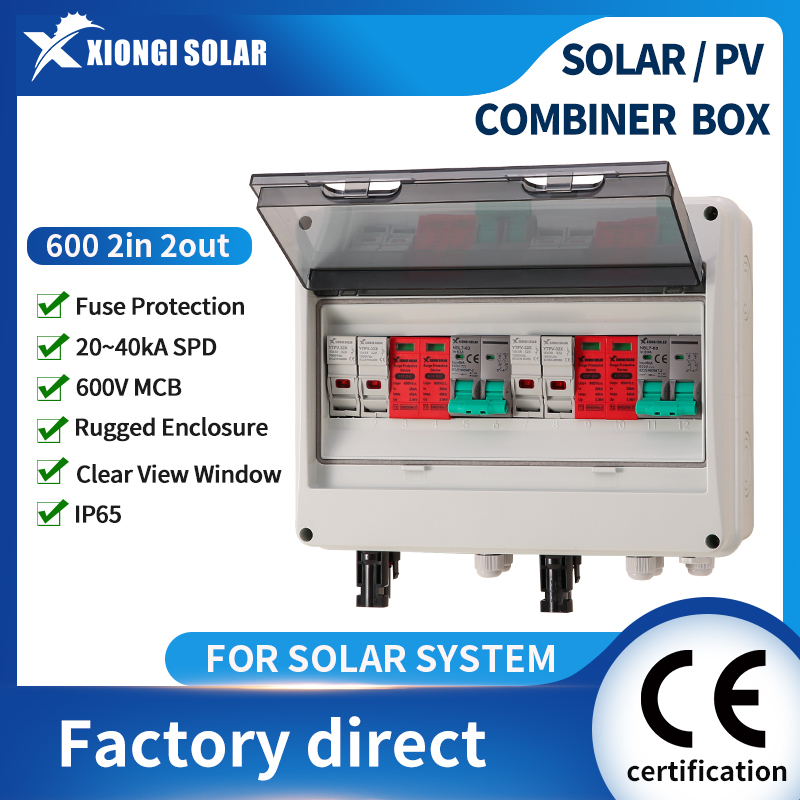 Vollkupfer-PV-Combiner-Box 600 – Solar Combiner Box Bewertung und Preis
